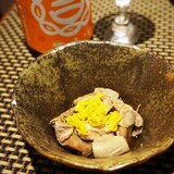 日本酒がご飯が進む、鮭の白子の生姜煮